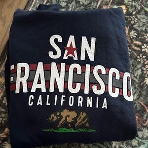 Gildan Navy San Francisco Sweatshirt